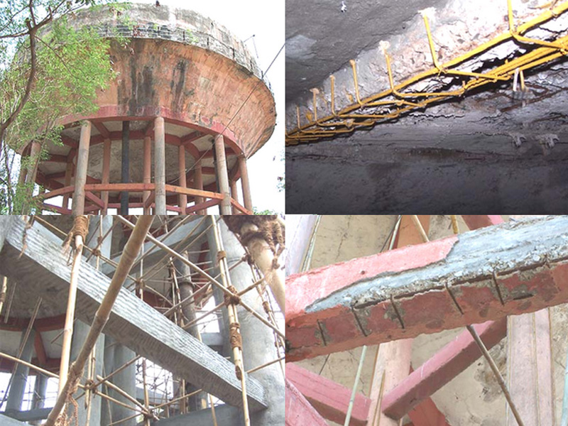 Repair & Rehabilitation of elevated service reservoir